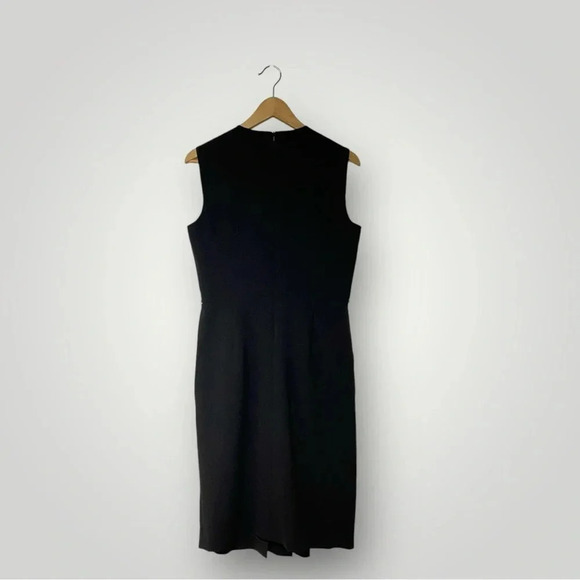 MaxMara PEDALE Cady Dress Sz 10 Black - Picture 10 of 12